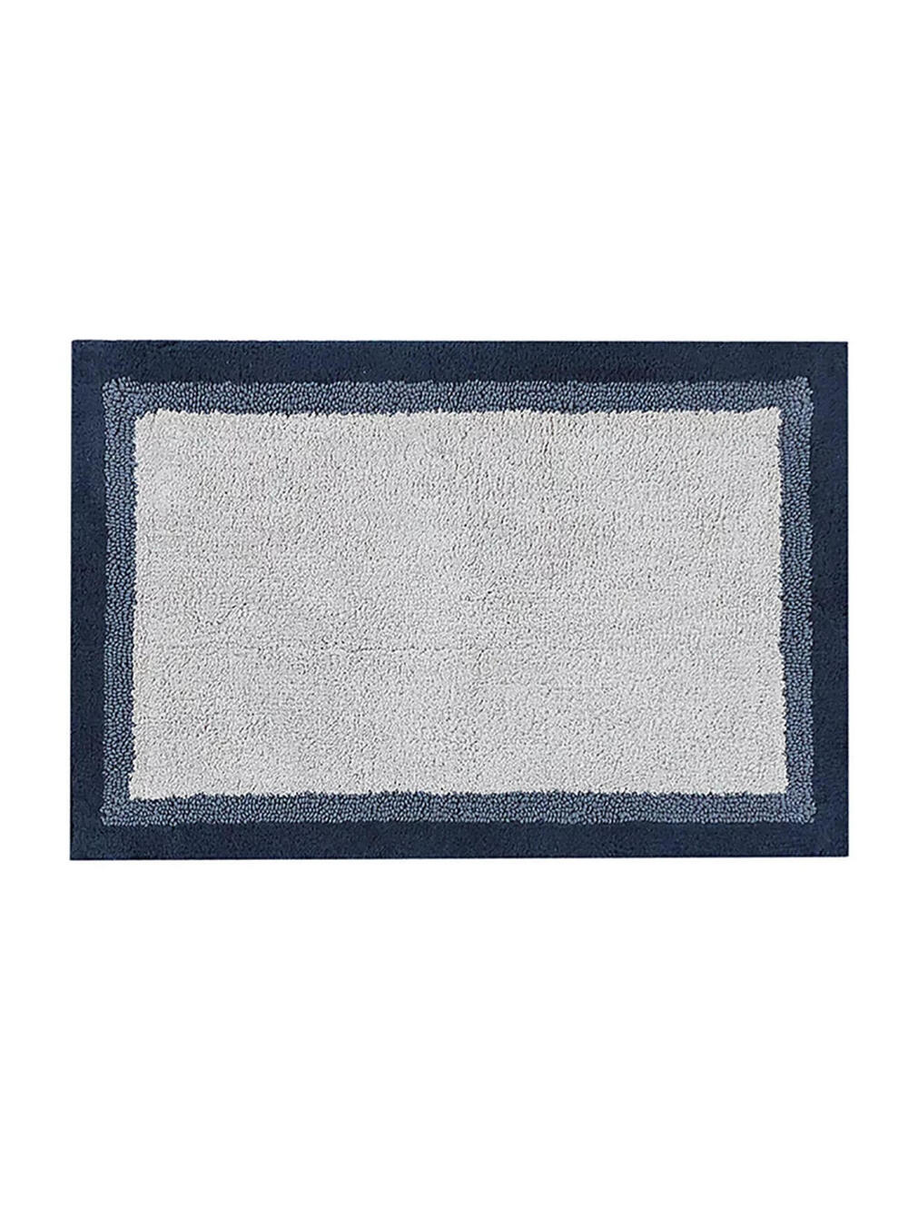 MADISON PARK Amherst Bath Rug, 20" x 30", Navy